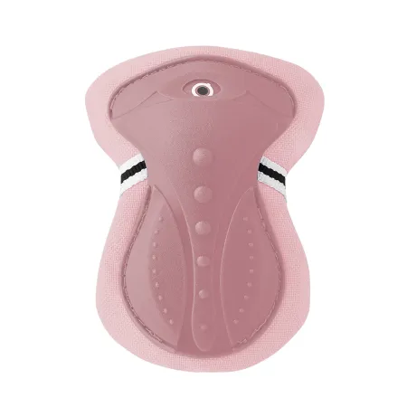 Set Protezioni per Bambini Gomiti Ginocchia Polsi Rosa Pastello XXS