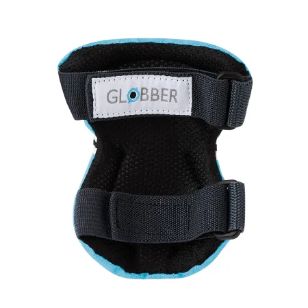 Protezioni per Bambini XS Set Gomiti Ginocchia Polsi Blu Pastello Bici