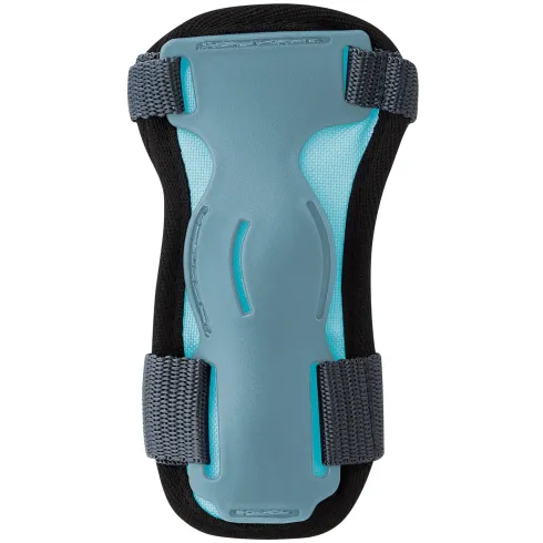 Protezioni per Bambini XS Set Gomiti Ginocchia Polsi Blu Pastello Bici