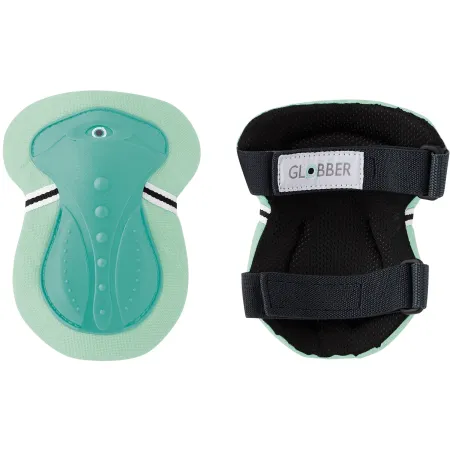 Protezioni Bambini XS Gomiti Ginocchia Polsi Verde Bici Monopattino