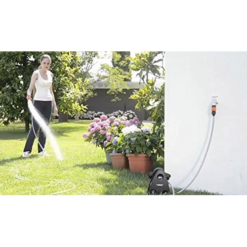 Porta Tubo Cleber da Parete per Innaffiare Avvolgitubo da Giardino con Lancia