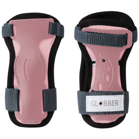 Set Protezioni Bambini XS Gomiti Ginocchia Polsi Rosa Monopattino