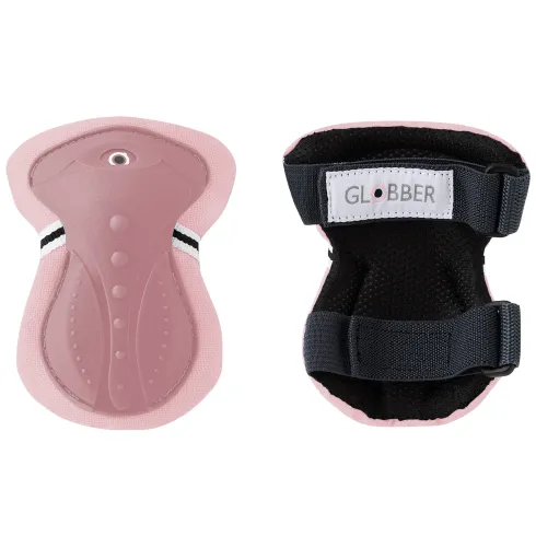 Set Protezioni Bambini XS Gomiti Ginocchia Polsi Rosa Monopattino