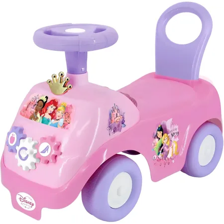Camioncino Cavalcabile per Bambini Princesse Disney Rosa con Luci