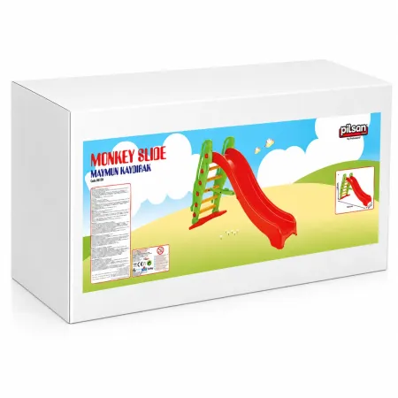 Scivolo Grande per Bambini Scala 6 Gradini Plastica Giardino Esterno