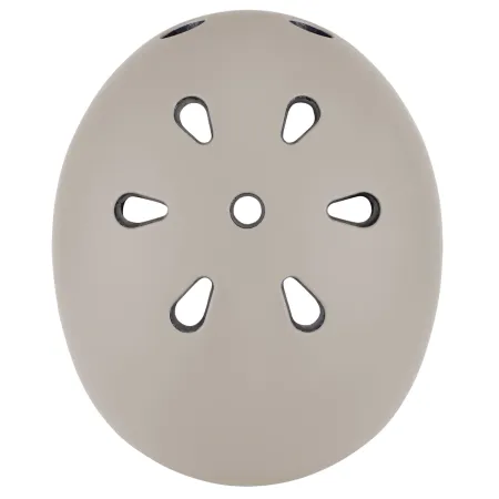 Casco per Bambini 45-51cm Beige LED Posteriori per Monopattino