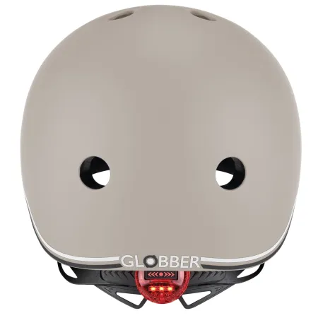 Casco per Bambini 45-51cm Beige LED Posteriori per Monopattino