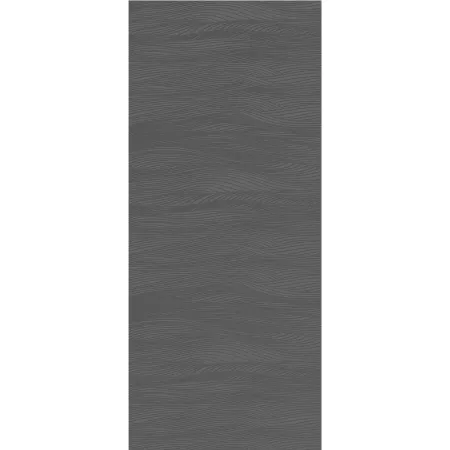 Pannello per Porta Blindata Alluminio Grigio Effetto Onde 90x210 cm