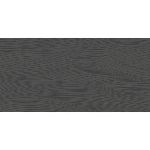 Pannello per Porta Blindata Alluminio Grigio Effetto Onde 90x210 cm