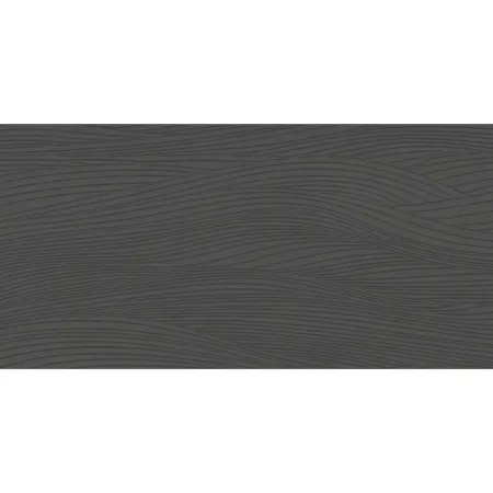 Pannello per Porta Blindata Alluminio Grigio Effetto Onde 90x210 cm
