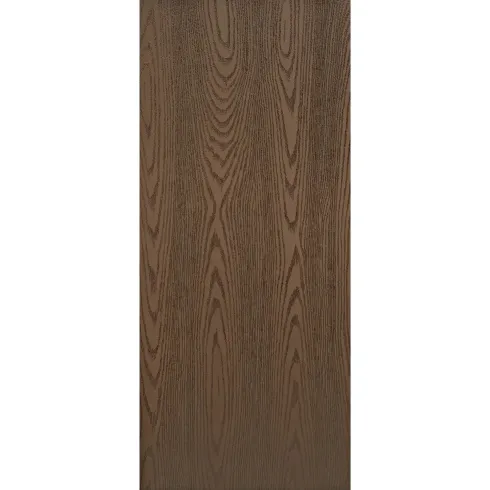 Pannello per Porta Blindata Alluminio Noce Venature Verticali 90x210 cm