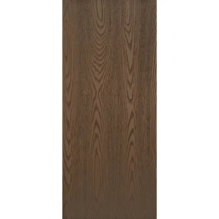 Pannello per Porta Blindata Alluminio Noce Venature Verticali 90x210 cm