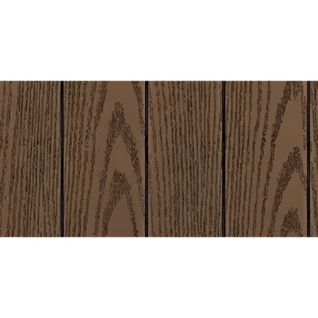 Pannello per Porta Blindata Alluminio Noce Effetto Perlina 90x210 cm