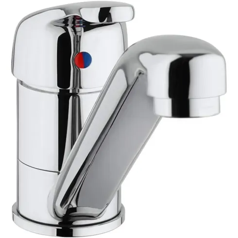 Miscelatore Lavello Monocomando Ottone Cromato Cartuccia 40 mm