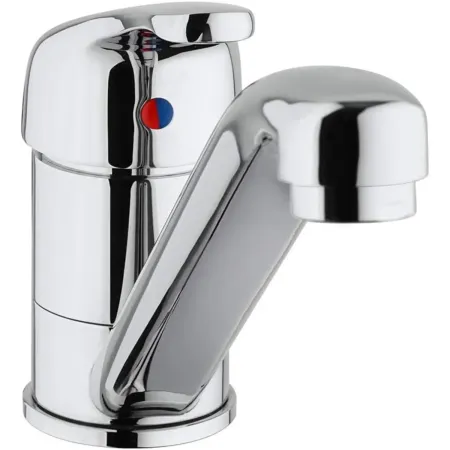 Miscelatore Lavello Monocomando Ottone Cromato Cartuccia 40 mm