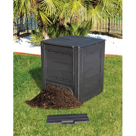 Compostiera da Giardino in Plastica Bio Compost Compostaggio Rifiuti Organici