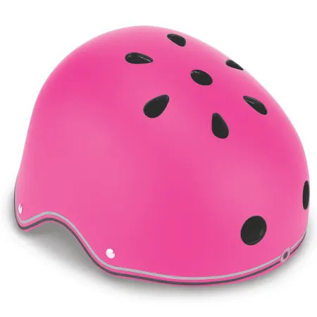 Casco per Bambini Regolabile XS/S 48-53 cm con LED Fucsia Monopattino