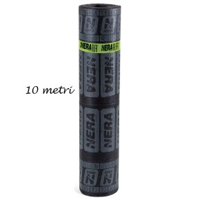 Rotolo Guaina Poliestere 10 mt Bituminosa 4kg/m2 Impermeabilizzante Tetti Bitume