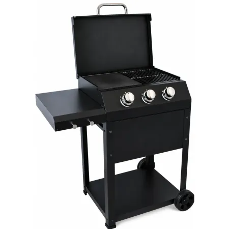 Barbecue da Esterno a Gas 3 Bruciatori 8,5 kW in Acciaio Inox