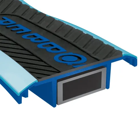 Monopattino per Bimbi 2 Ruote Blu Navy Manubrio Regolabile Ruote LED