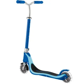 Monopattino per Bimbi 2 Ruote Blu Navy Manubrio Regolabile Ruote LED 2