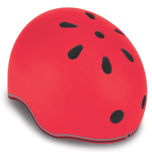 Casco Bici per Bambini Regolabile Rosso XXS-XS 48-51 cm con LED