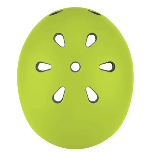 Casco Bici per Bambini Regolabile Verde Lime XXS-XS 48-51 cm con LED
