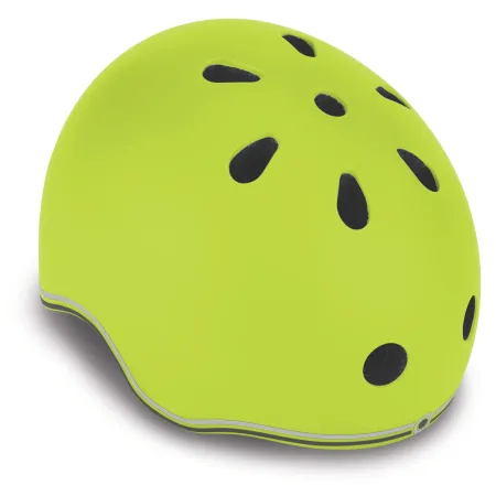 Casco Bici per Bambini Regolabile Verde Lime XXS-XS 48-51 cm con LED