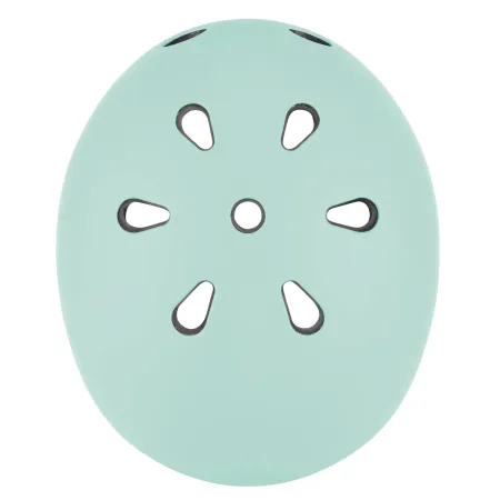 Casco Bici Bambini Regolabile Verde Pastello XXS-XS 48-51 cm con LED