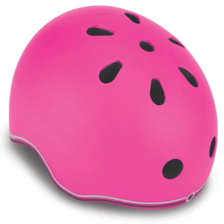 Casco Bici per Bambini Regolabile Fucsia XXS-XS 48-51 cm con LED