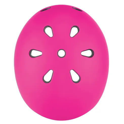 Casco Bici per Bambini Regolabile Fucsia XXS-XS 48-51 cm con LED