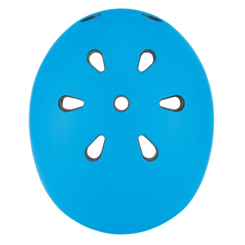 Casco Bici per Bambini Regolabile Azzurro XXS-XS 48-51 cm con LED