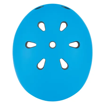 Casco Bici per Bambini Regolabile Azzurro XXS-XS 48-51 cm con LED