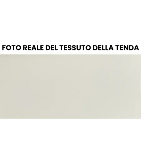 Tenda da Sole Beige 400x300 Avvolgibile Barra Quadra Bracci Retrattili
