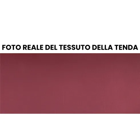 Tenda da Sole a Caduta 400x300 cm Rosso Ferrara Cassonata da Esterno