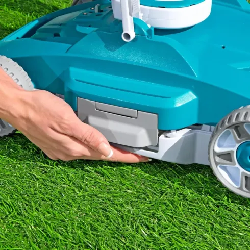 Robot Aspiratore Piscina Senza Filo Batteria Pulitore Fondo Piscina Automatico | Bricoshop24
