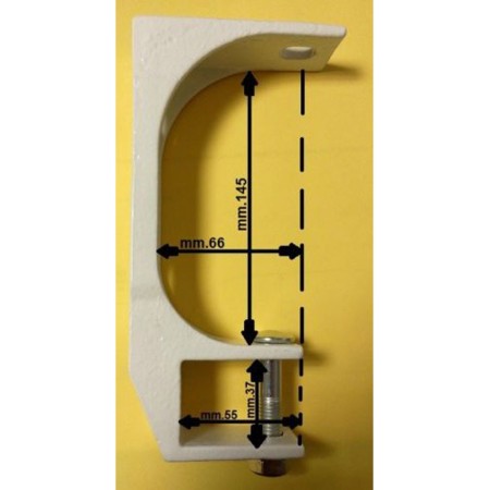 2 Staffe per Tenda da Sole a Parete Soffitto con Bracci Esterno Balcone Terrazzo