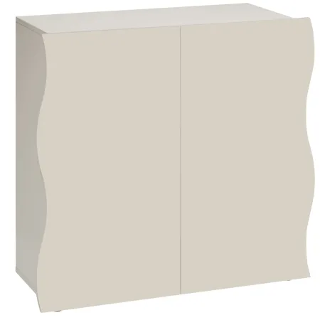 Credenza Multiuso 2 Ante Battenti Beige Cachemire Madia in Legno