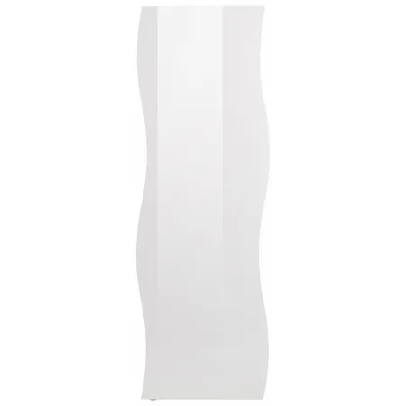 Armadio 1 Anta 190 Mobile con Mensole Design Originale Bianco per Ingresso