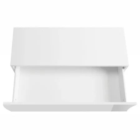 Como a 4 Cassetti Cassettiera in Legno Mobile Bianco Lucido da Ingresso