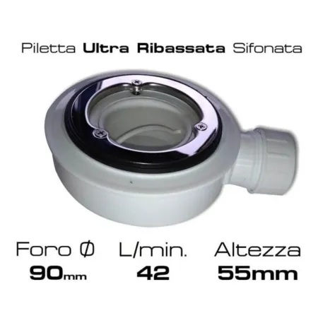 Piatto Doccia Nero Effetto Pietra Solidstone Tagliabile 70 80 90 100 120 140