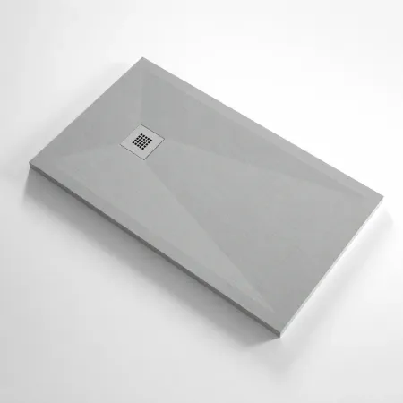 Piatto Doccia Slim Grigio da 70 a 210 cm in Resina Marmo | BricoShop24
