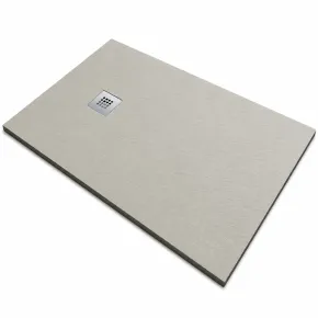 Piatto Doccia Rettangolare 70 80 90 100 120 Effetto Pietra Ultra Slim Avorio