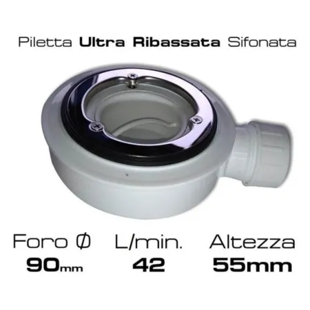 Piatto Doccia Rettangolare 70 80 90 100 120 Effetto Pietra Ultra Slim Avorio