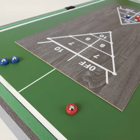 Tavolo Multigioco 9 in 1 Calcio Balilla Biliardo Ping Pong Accessori