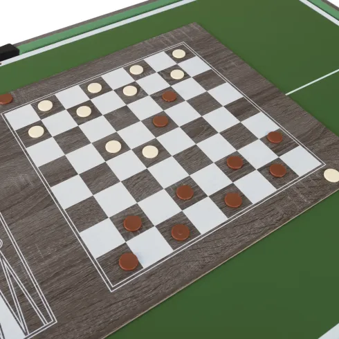 Tavolo Multigioco 9 in 1 Calcio Balilla Biliardo Ping Pong Accessori