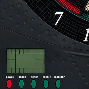Bersaglio Freccette Elettronico con Armadietto 32 Giochi 6 Frecce 2