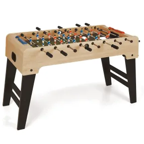 Biliardino Calciobalilla Pieghevole Salvaspazio Acero Campo in Laminato