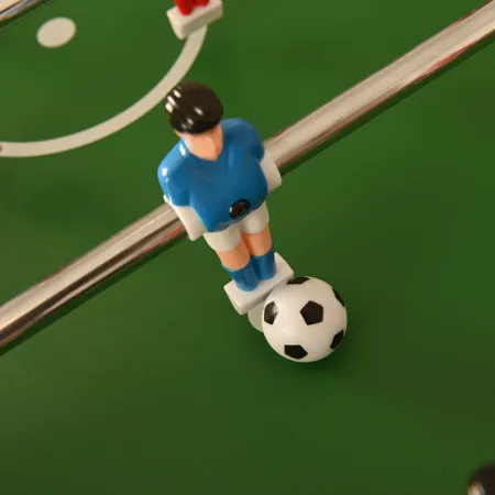 Biliardino Calciobalilla Pieghevole Salvaspazio Acero Campo in Laminato