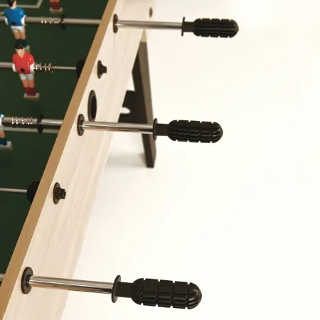 Biliardino Calciobalilla Pieghevole Salvaspazio Acero Campo in Laminato
